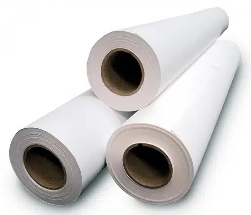 VINILO ADHESIVO BLANCO 100 MICRAS MATE 1.37*50 MTS